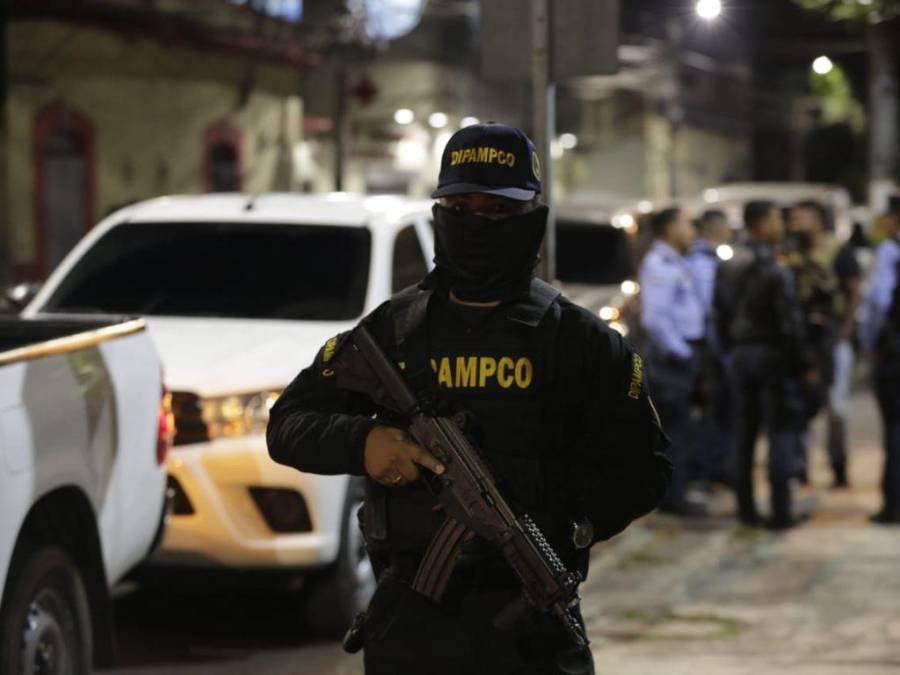 Arrecian operativos policiales contra la extorsión y criminalidad en Tegucigalpa