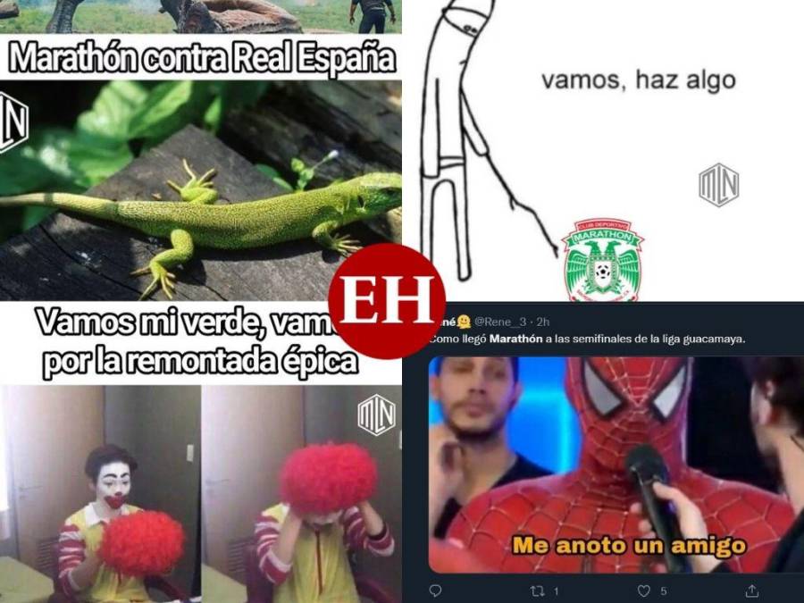¡Sin piedad! Con memes destrozan al Marathón tras perder la semifinal ante Real España