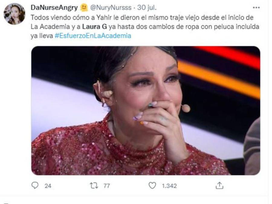 Los divertidos memes que dejó Laura G como conductora de La Academia