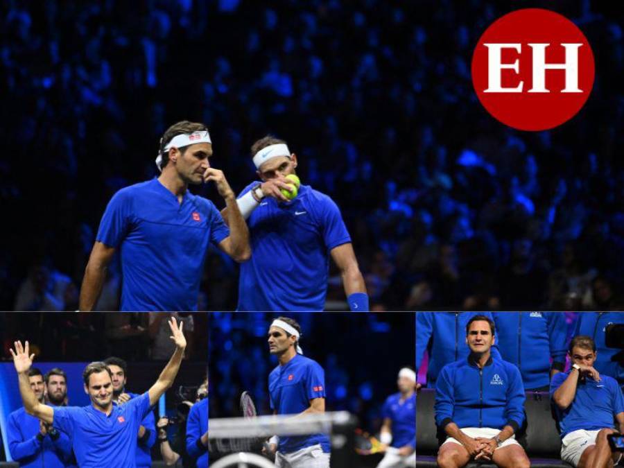 El rey se despidió como un caballero: Federer se enfrentó a su último juego acompañado de Nadal, su eterno rival