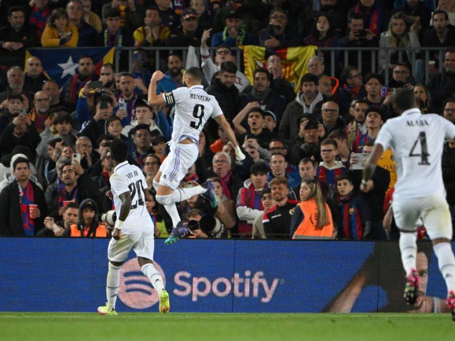 Las imágenes que dejó la goleada 4-0 de Real Madrid a Barcelona en la Copa del Rey