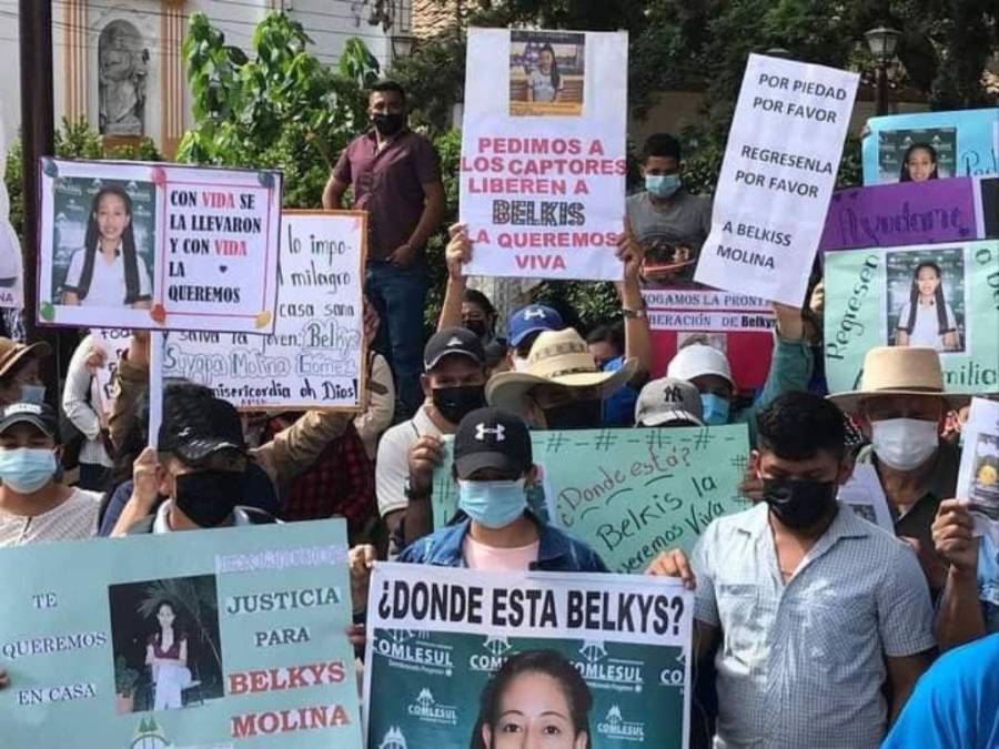 Desaparición de Belkys Molina en La Esperanza, Intibucá, causa alarma