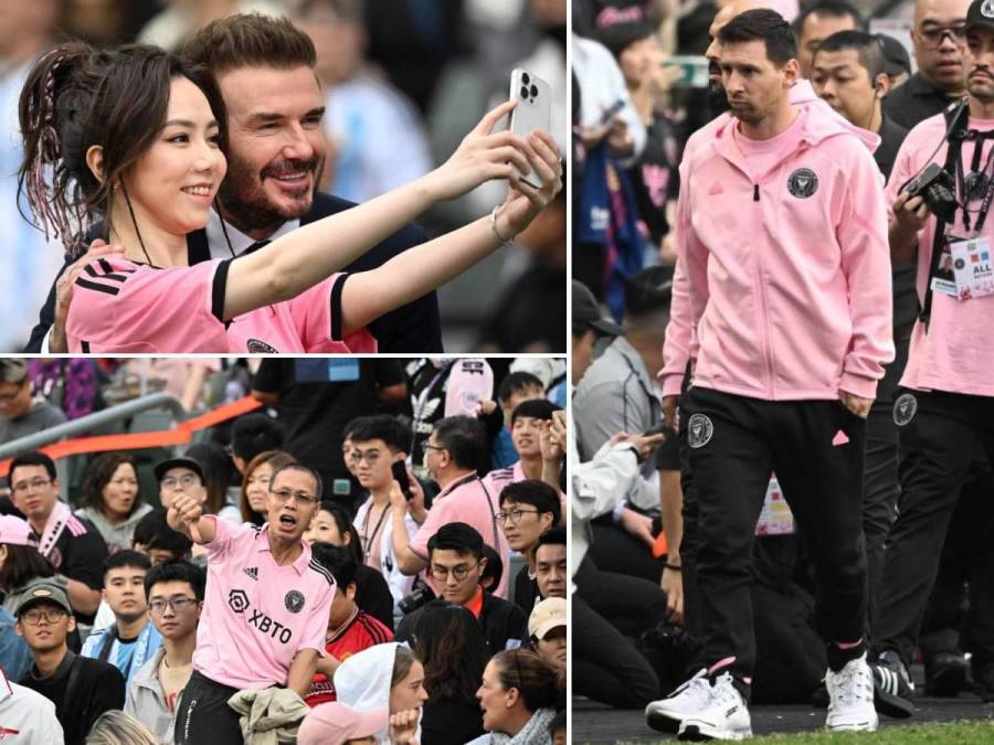 Messi entre abucheos en Hong Kong y Beckham sorprende al Inter Miami