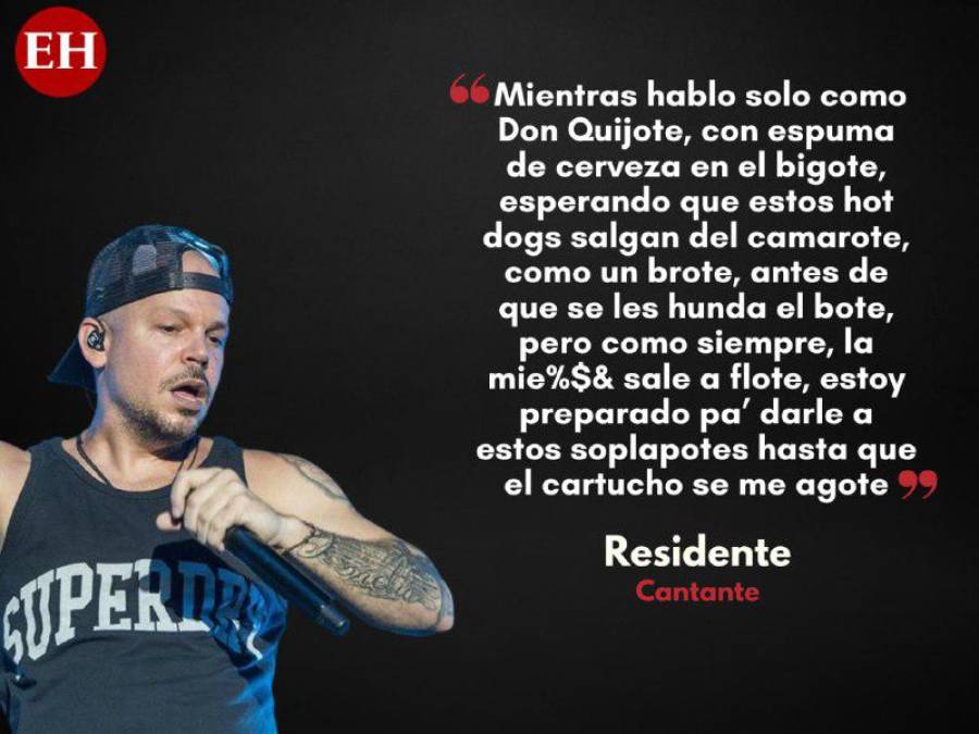 Las mejores frases de la tiradera de Residente a J Balvin