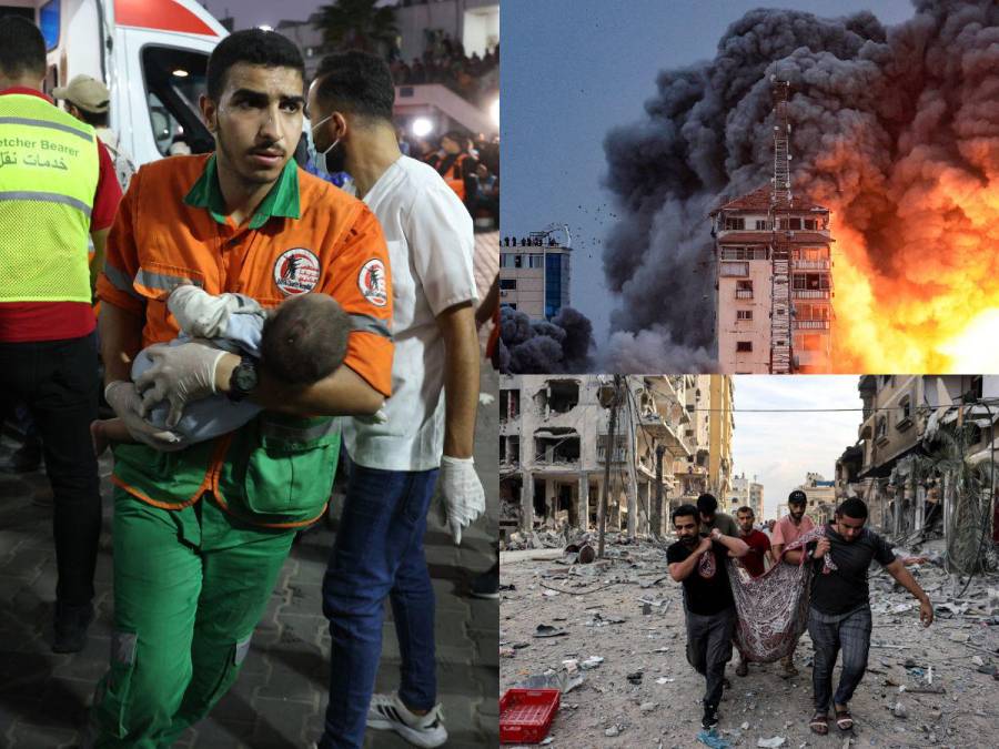 Las 25 imágenes más impactantes del conflicto entre Israel y Hamás