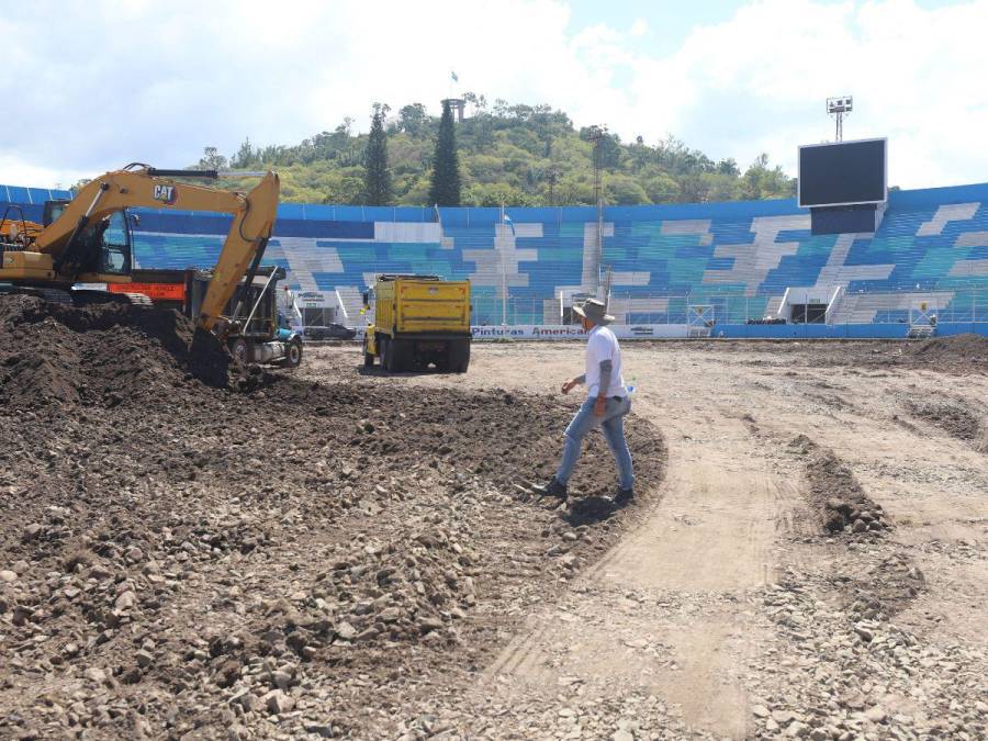 Sistema de drenaje colapsado, pésimo engramillado y varias irregularidades: los hallazgos en el Estadio Nacional
