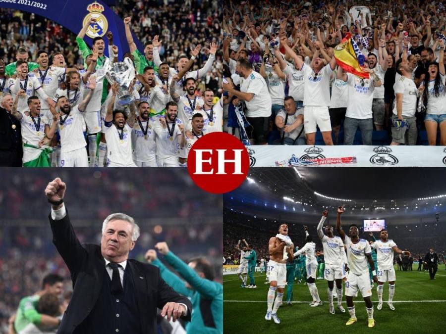 ¡Euforia blanca! El festejo del Real Madrid por su decimocuarto título de Champions League