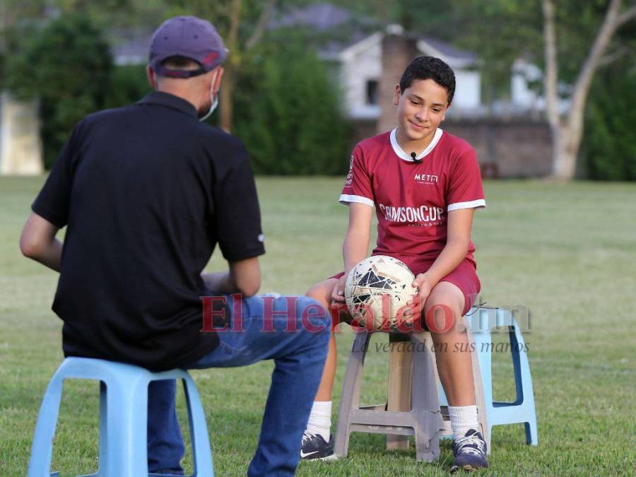 Servicio a la comunidad y formación de talentos: Así son los trabajos en Meta Academia Deportiva, proyecto de Irvin Reyna en Siguatepeque