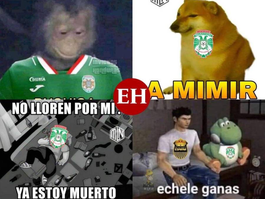 Imperdibles memes destrozan al Marathón luego de caer 2-0 ante Real España