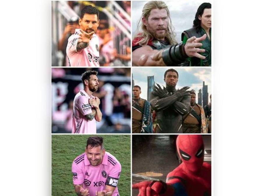 Revelan la razón por la que Messi celebra sus goles con el Inter Miami imitando a superhéroes de Marvel