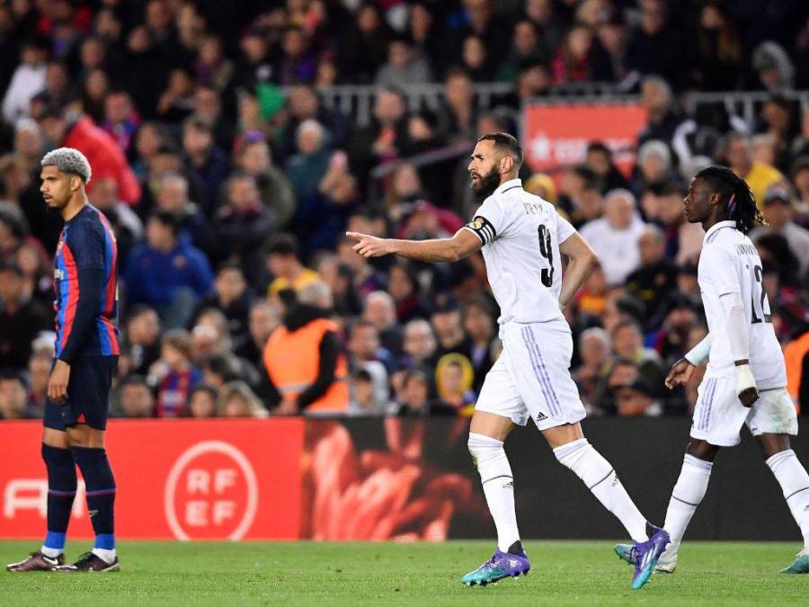 Las imágenes que dejó la goleada 4-0 de Real Madrid a Barcelona en la Copa del Rey