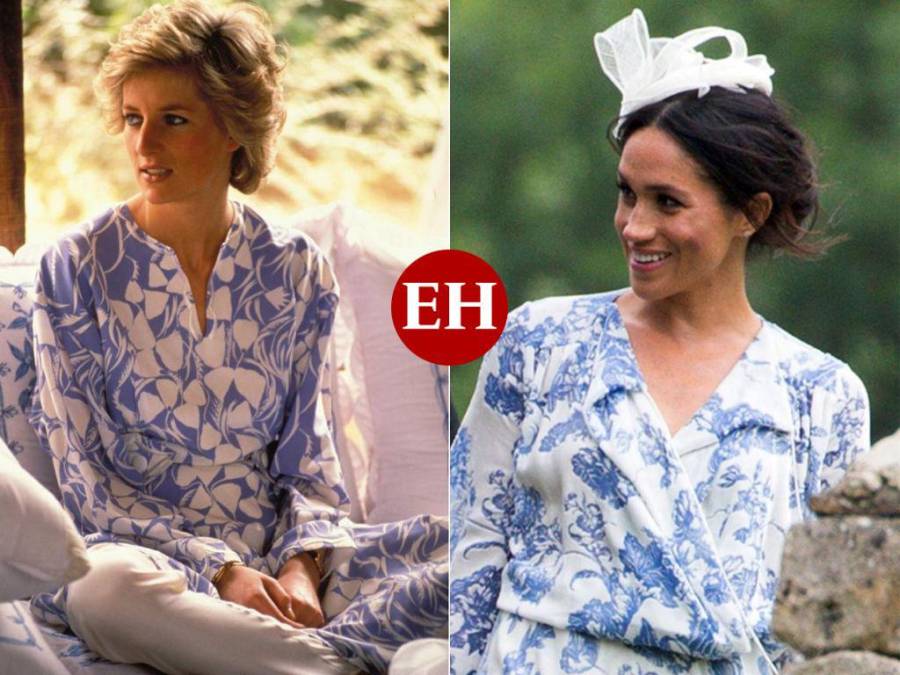 Momentos en los que Meghan Markle llevó looks que recordaron a la princesa Diana