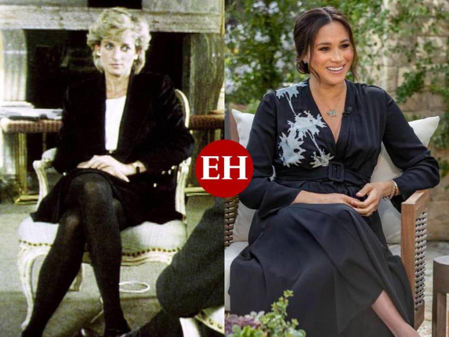 Momentos en los que Meghan Markle llevó looks que recordaron a la princesa Diana