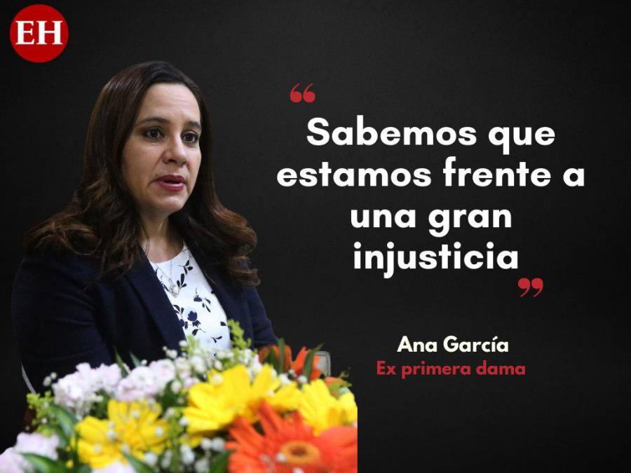 Ana García, ex primera dama: Mi esposo es un hombre honrado, no es narcotraficante