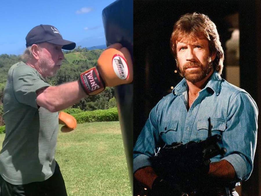 Chuck Norris celebra sus 84 años más activo que nunca; así ha sido su cambio físico