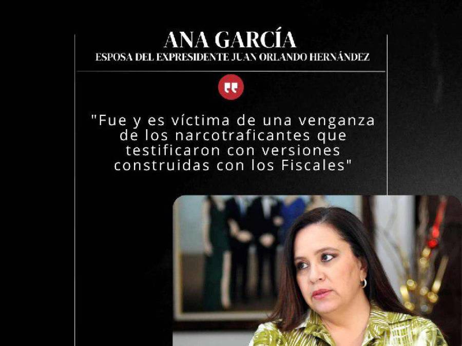 “Soy la boca de Juan Orlando”: Frases de Ana García tras culpabilidad de JOH