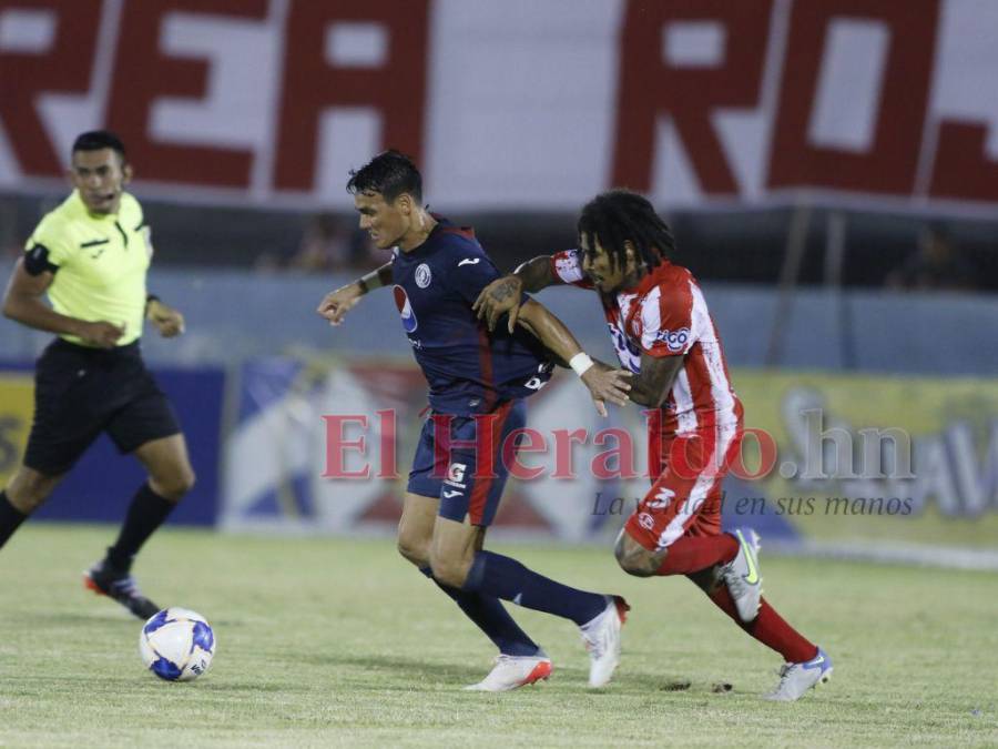 Festín azul y tristeza ceibeña: La goleada 3-0 del Motagua ante Vida en imágenes