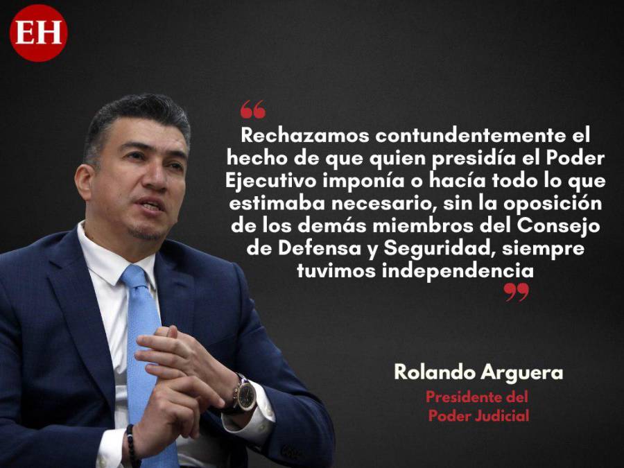 “Siempre tuvimos independencia”: Rolando Argueta niega influencia de JOH en la CSJ