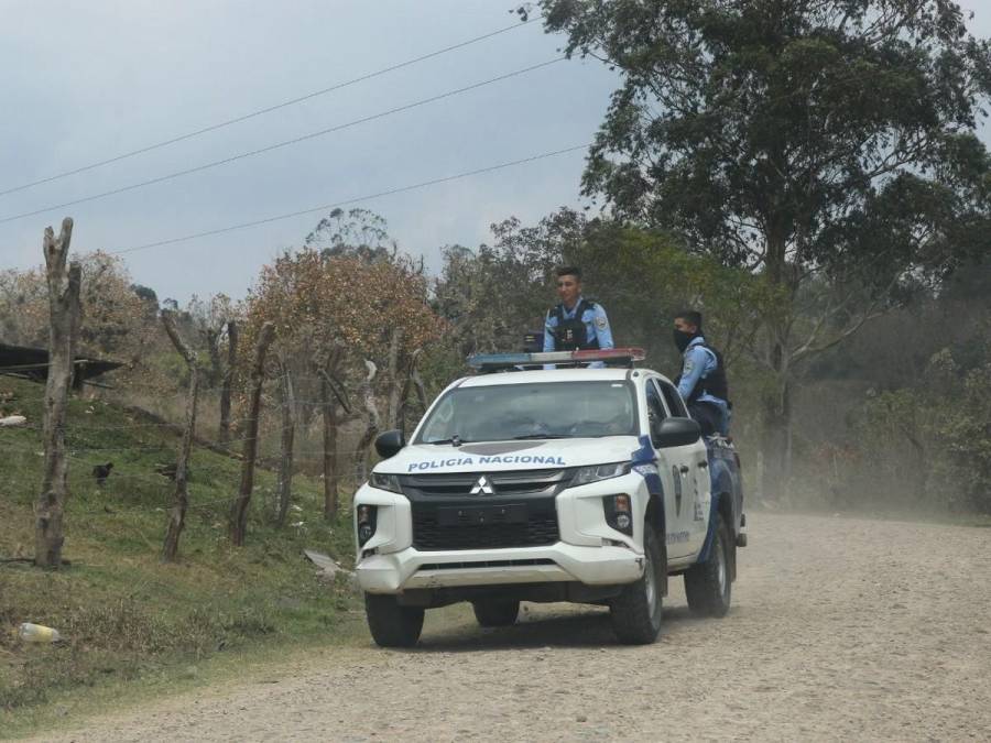 Las imágenes que dejó enfrentamiento entre policías y pandilleros en Azacualpa