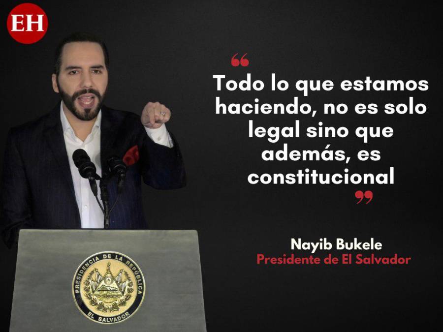 Las advertencias de Nayib Bukele a los pandilleros en El Salvador