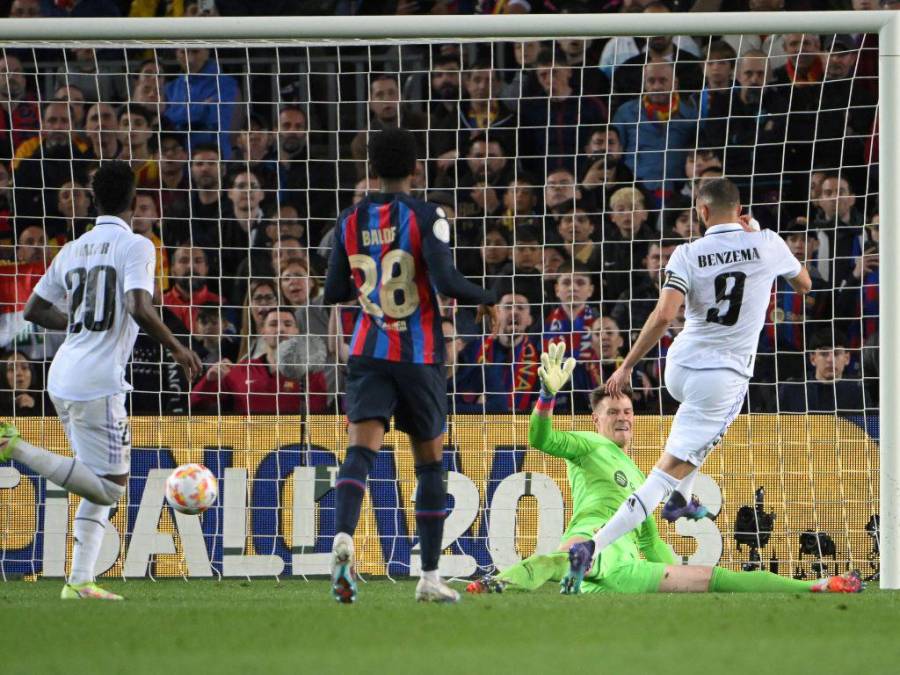 Las imágenes que dejó la goleada 4-0 de Real Madrid a Barcelona en la Copa del Rey