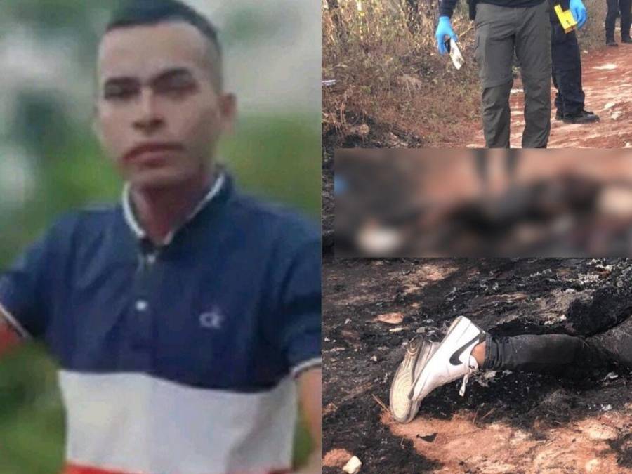 Dantesca escena: queman a policía y a joven en Oropolí, El Paraíso