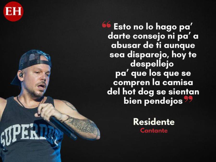 Las mejores frases de la tiradera de Residente a J Balvin