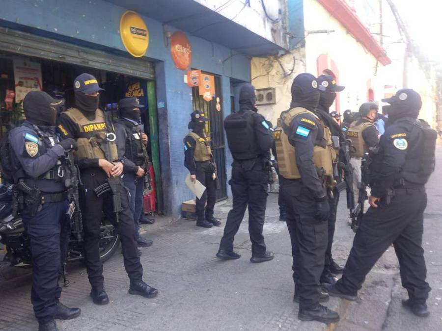 Arrecian operativos policiales contra la extorsión y criminalidad en Tegucigalpa