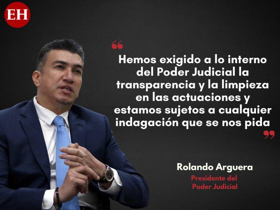 “Siempre tuvimos independencia”: Rolando Argueta niega influencia de JOH en la CSJ