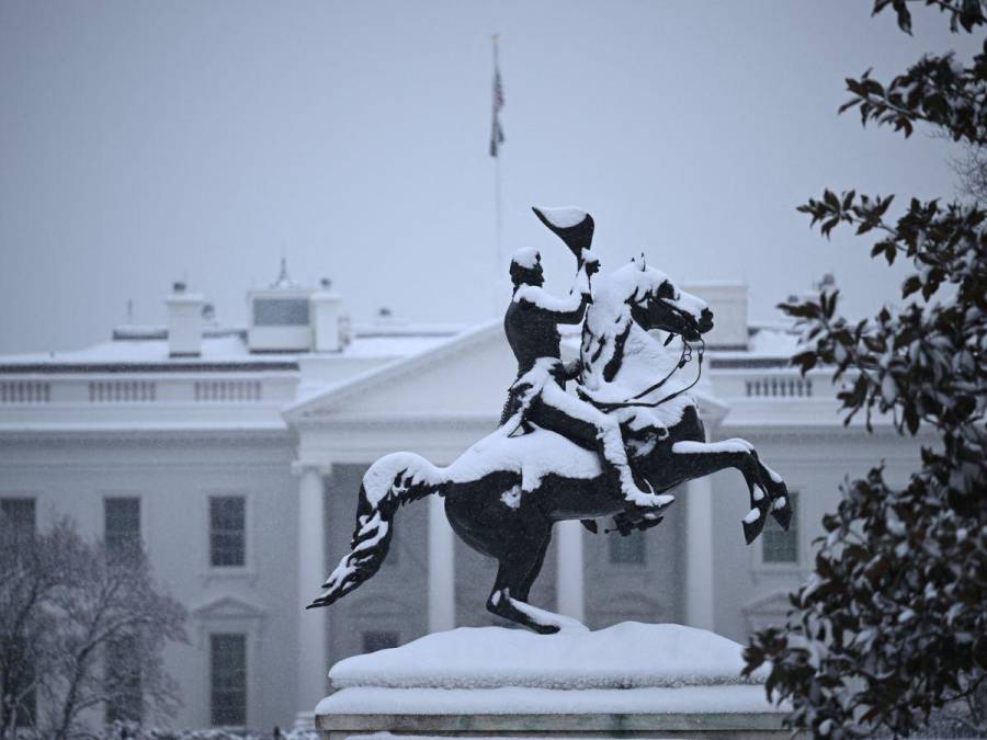 Las imágenes que dejan las tormentas de nieve que azotan Estados Unidos este fin de semana
