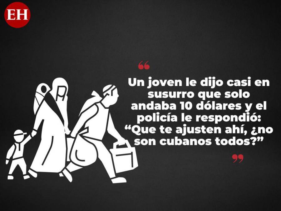 Frases intimidatorias de policías extorsionadores a migrantes en su paso por Honduras