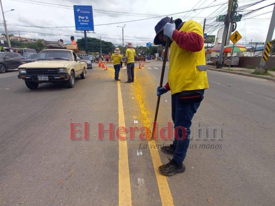 ¿Por qué se destruyó la rotonda de Loarque, en la salida al sur de la capital?
