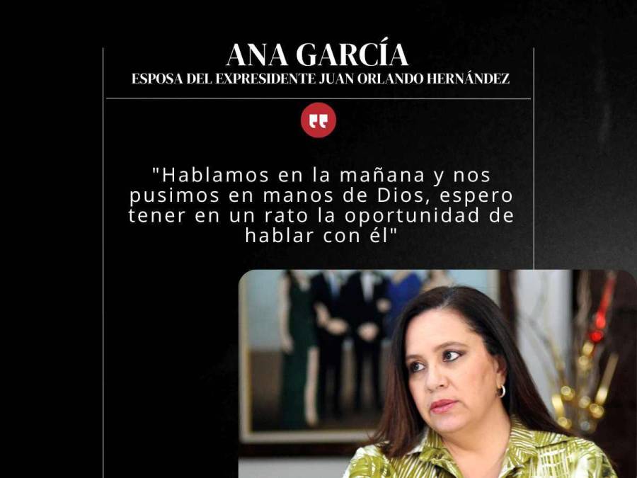 “Soy la boca de Juan Orlando”: Frases de Ana García tras culpabilidad de JOH