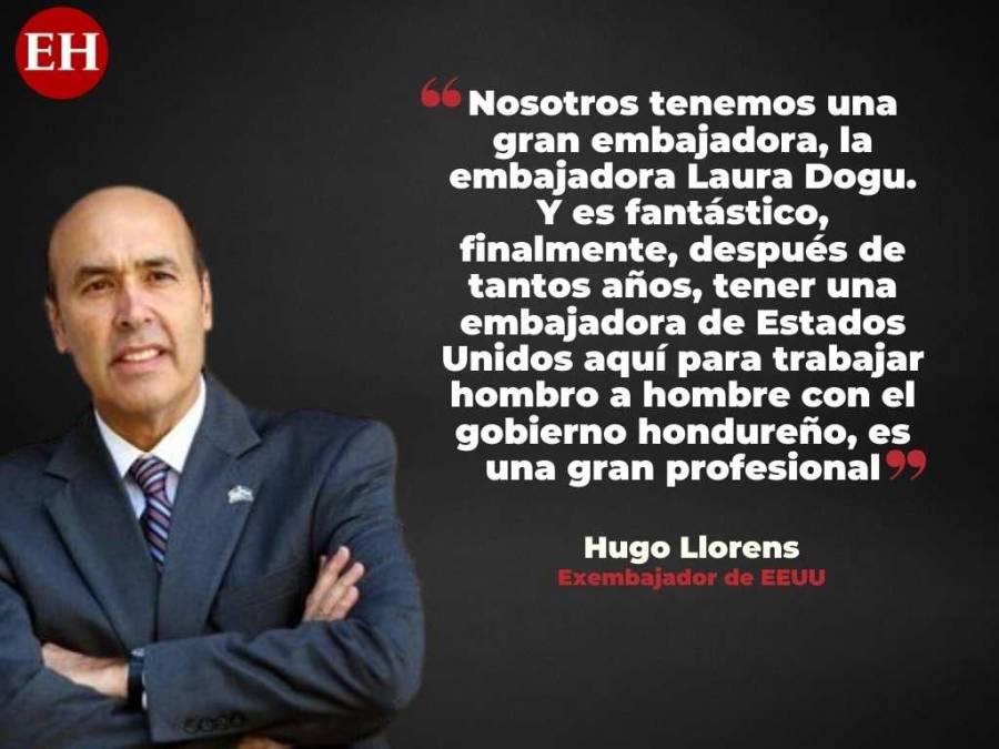 “El gobierno de Xiomara Castro puede ser un gran socio para EE UU”: Frases de Hugo Llorens