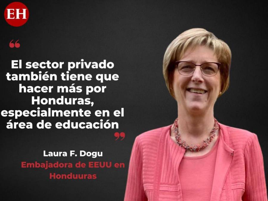 Las frases de la embajadora Laura Dogu sobre Honduras y la preocupación de EEUU