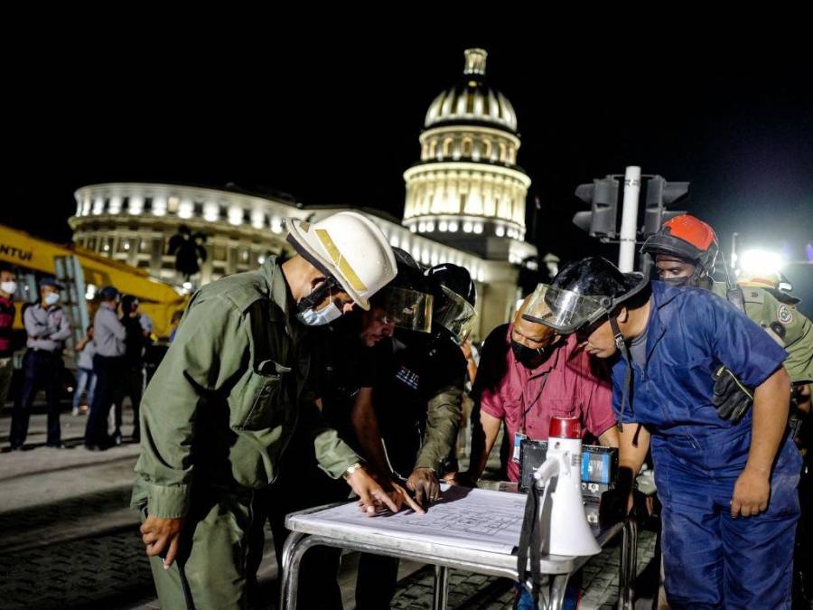 Las impactantes imágenes tras la explosión del hotel Saratoga en Cuba