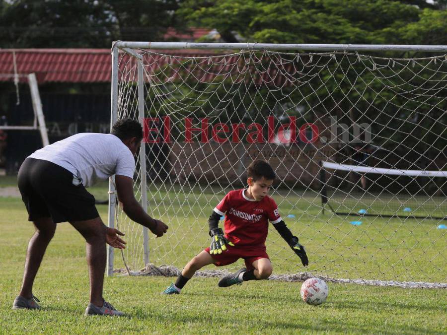 Servicio a la comunidad y formación de talentos: Así son los trabajos en Meta Academia Deportiva, proyecto de Irvin Reyna en Siguatepeque