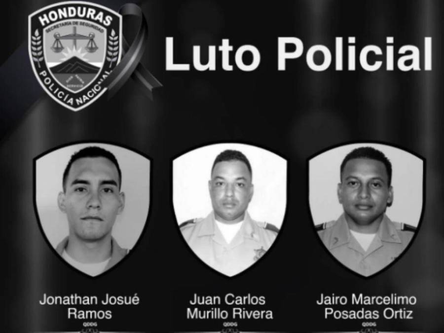 Lo que se sabe de la emboscada que dejó a tres agentes de la Policía muertos en Colón (FOTOS)