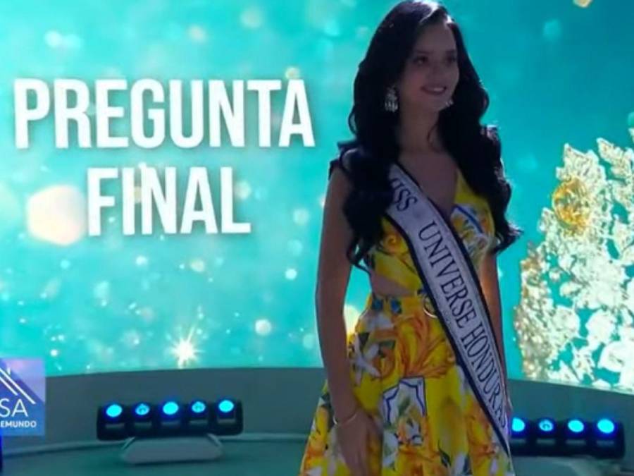 Miss Honduras, Zu Clemente, sorprende en Telemundo con respuesta a polémica pregunta