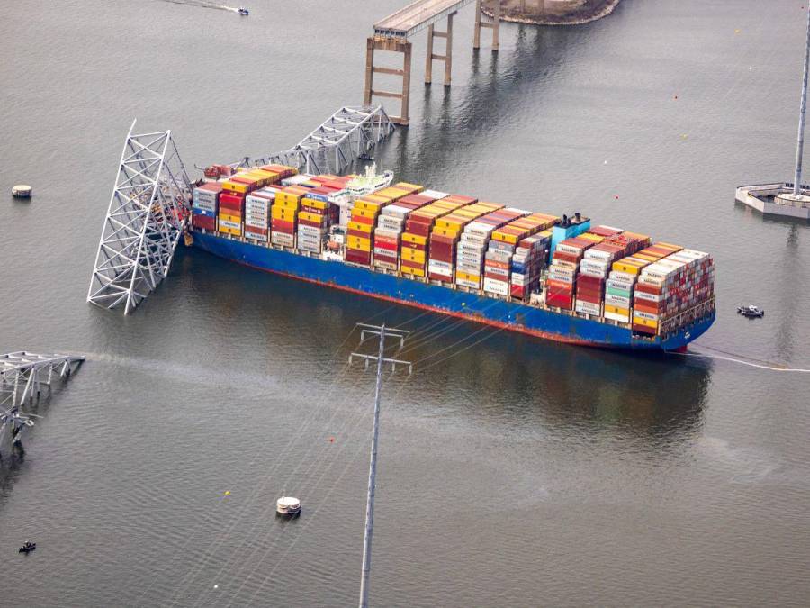 El viaje de 27 días duró media hora: datos de “Dali”, el barco que destruyó el puente de Baltimore