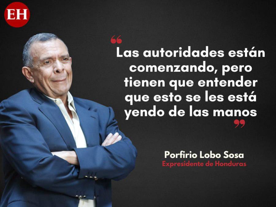 Las frases de Porfirio Lobo Sosa tras enterarse del asesinato de su hijo