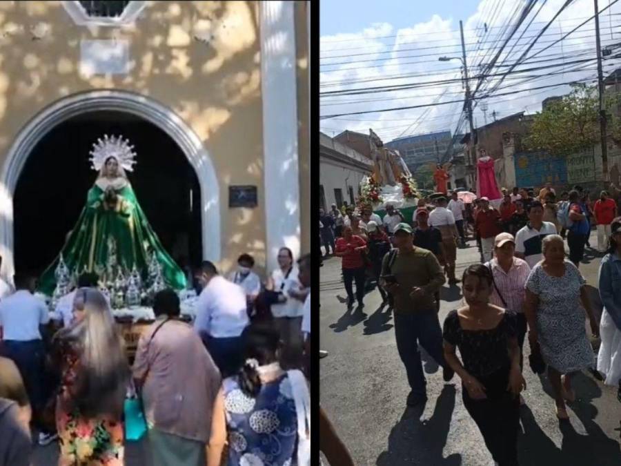 Así se vive el Domingo de Resurrección en diferentes partes de Honduras