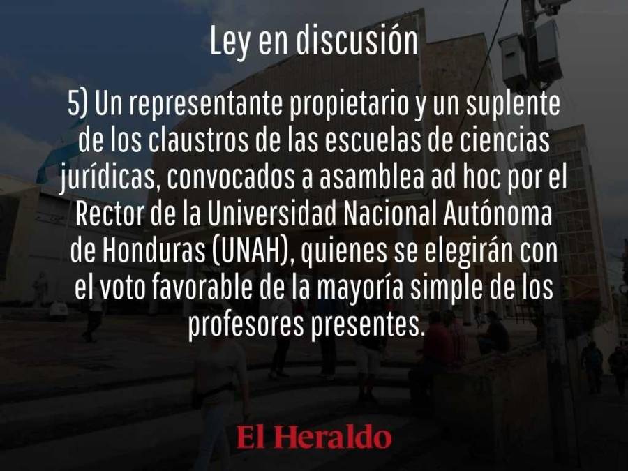 ¿Cuáles son las diferencias entre la actual Ley y la que está en discusión para conformar la Junta Nominadora de la CSJ?