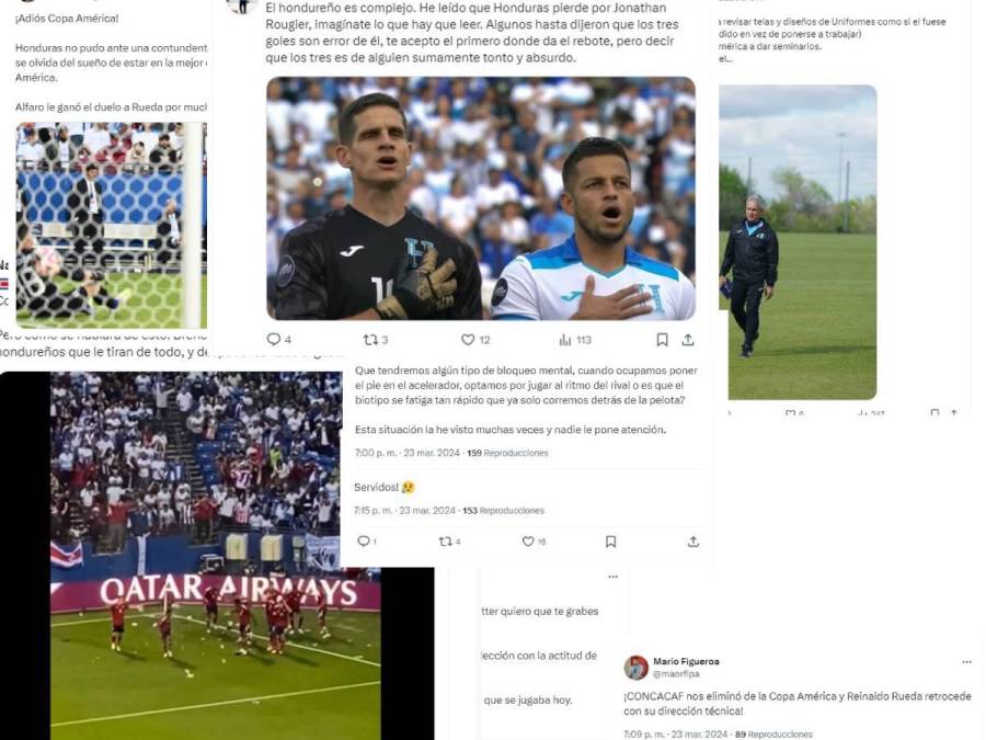 Lo que dicen los periodistas tras derrota de Honduras ante Costa Rica en repechaje de Copa América
