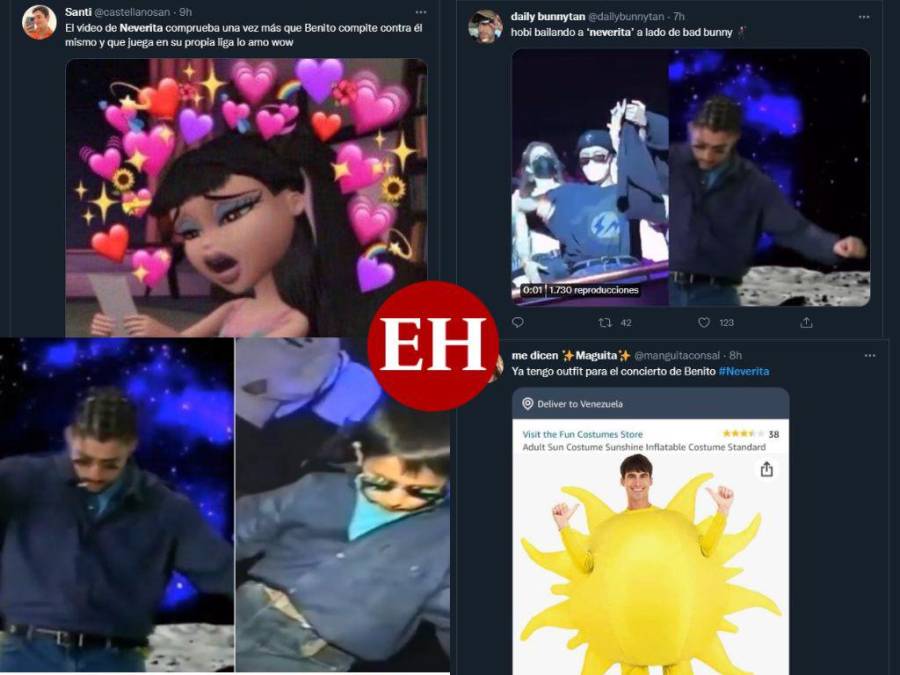 El video de “Neverita” dejó los mejores memes de Elvis Crespo y Bad Bunny