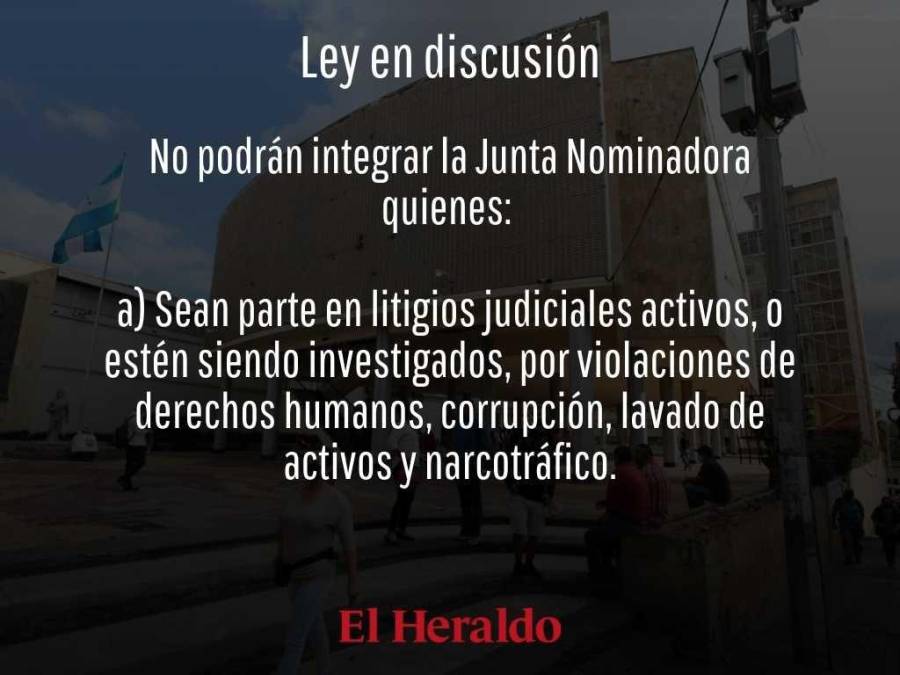 ¿Cuáles son las diferencias entre la actual Ley y la que está en discusión para conformar la Junta Nominadora de la CSJ?