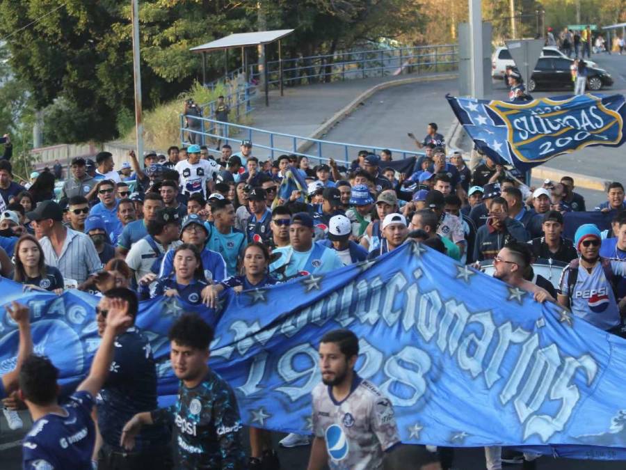 Motagua-Olimpia: Zafarrancho en las afueras del Nacional previo al Clásico