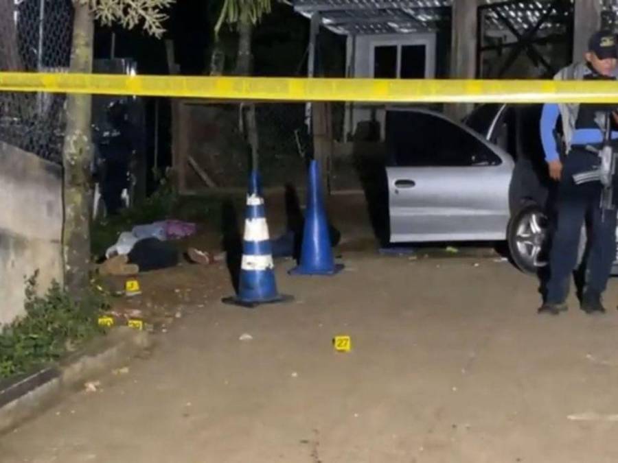 En fotos: masacre en Santa Bárbara ocurrió en una esquina donde venden drogas