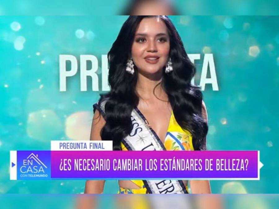 Miss Honduras, Zu Clemente, sorprende en Telemundo con respuesta a polémica pregunta