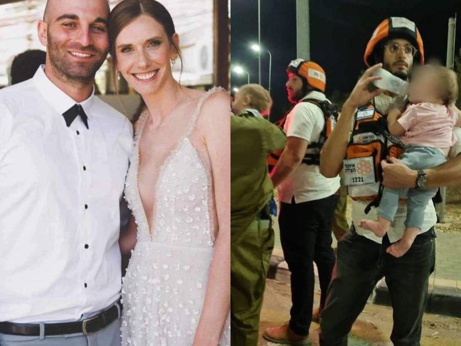 Itay y Hadar, pareja que murió enfrentando a Hamás para proteger a sus gemelos